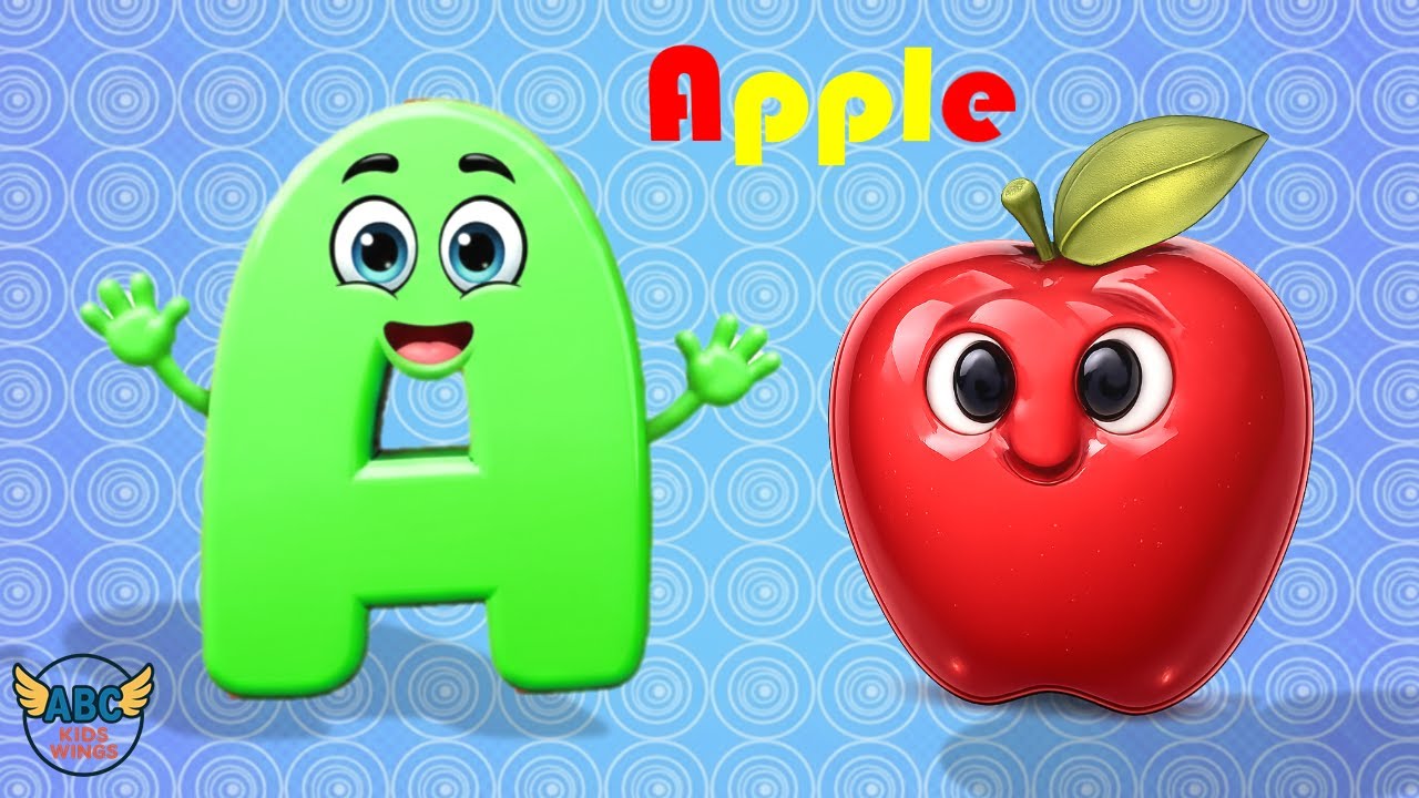 ABC Phonics Song | Alphabet Sounds for Kids | Nursery Rhymes & Learning Songs | A for Apple