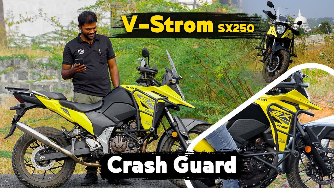 Suzuki V-Strom SX250 Crash Guard Installation Guide | Hi-Tech Engineering