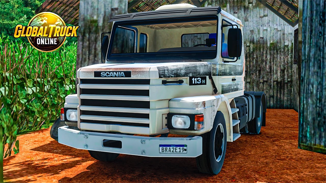 GLOBAL TRUCK ONLINE - ACHEI UM CAMINHÃO ABANDONADO!! *novo easter eggs*😨