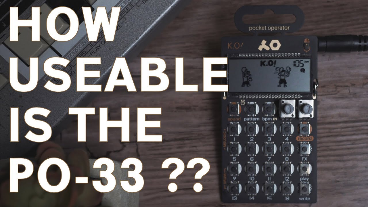 Только для карманного оператора // PO-33 K.O! Как написать песню