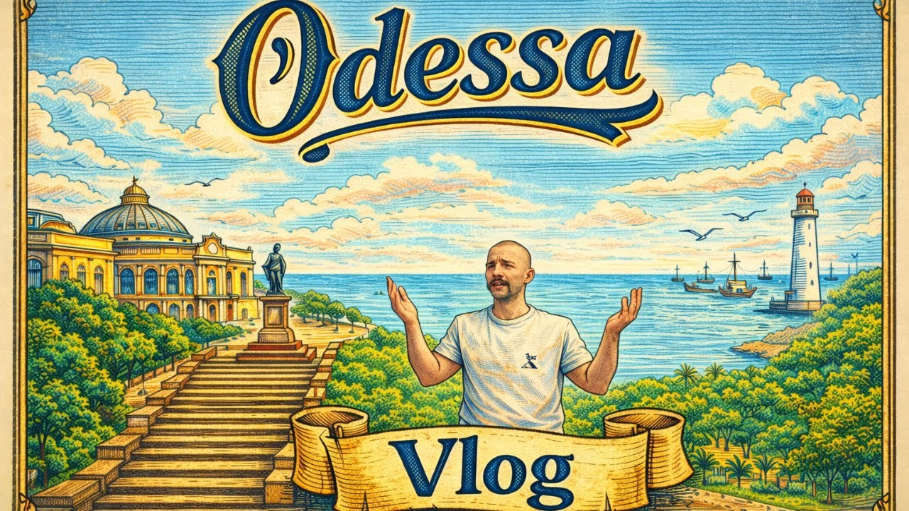 Dziwne zapachy - Ukraina VLOG #9 Odessa