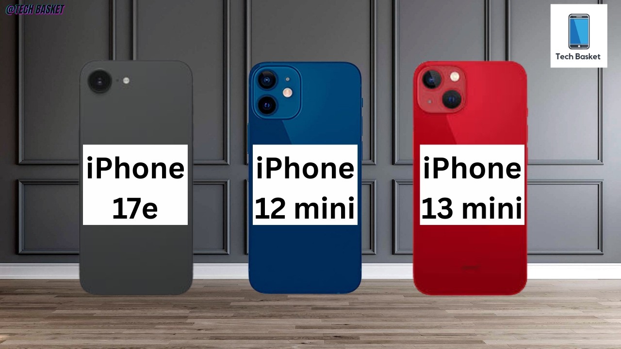 iPhone 17e vs iPhone 12 mini vs iPhone 13 mini.