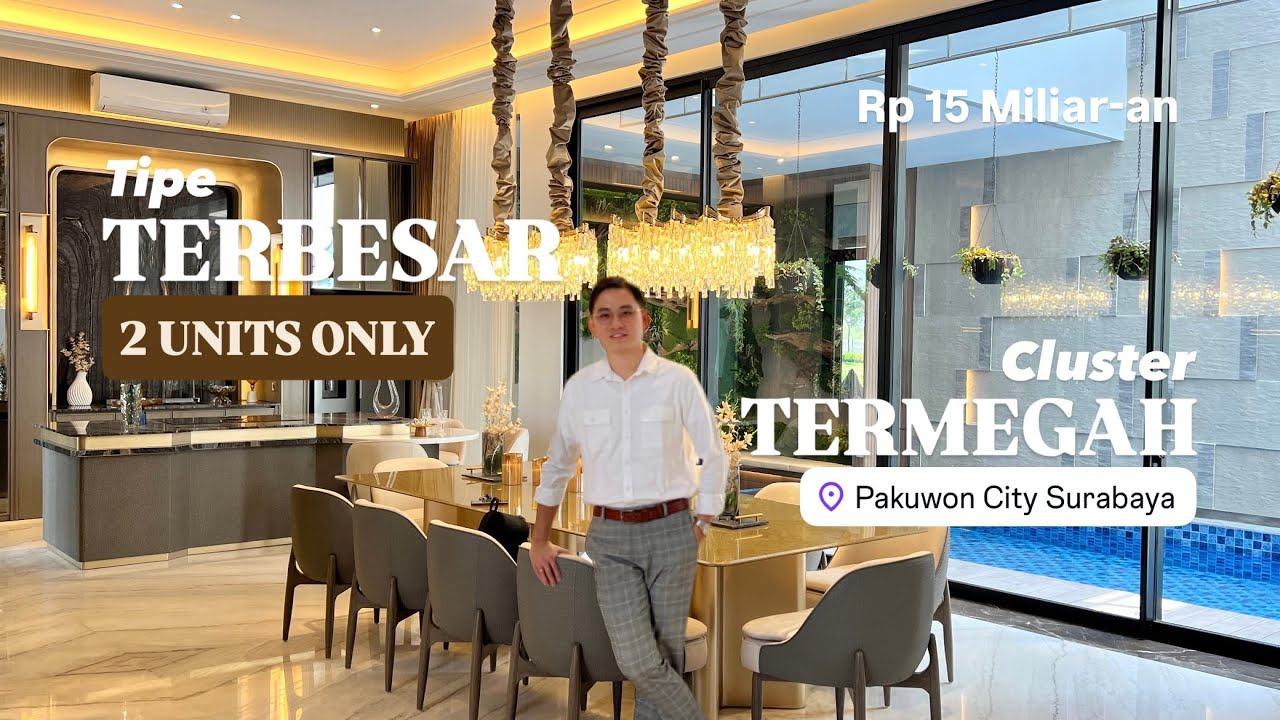 𝗝𝗘𝗔𝗡𝗡𝗘 𝟭𝟴 𝘅 𝟮𝟬 di 𝐆𝐫𝐚𝐧𝐝 𝐂𝐚𝐲𝐦𝐚𝐧 - 𝐏𝐚𝐤𝐮𝐰𝐨𝐧 𝐂𝐢𝐭𝐲 | Cluster dengan FASILITAS TERBANYAK di Surabaya