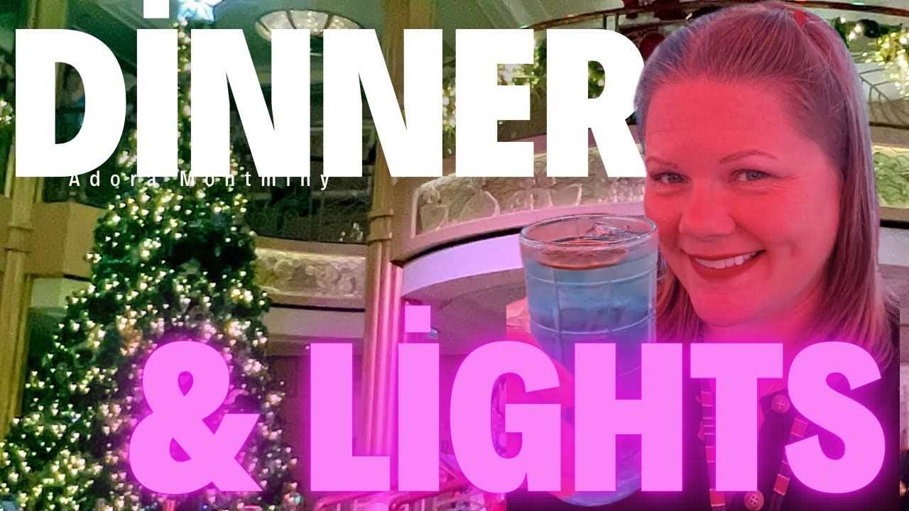Tree Lighting & Animator's Palate on the Disney Fantasy