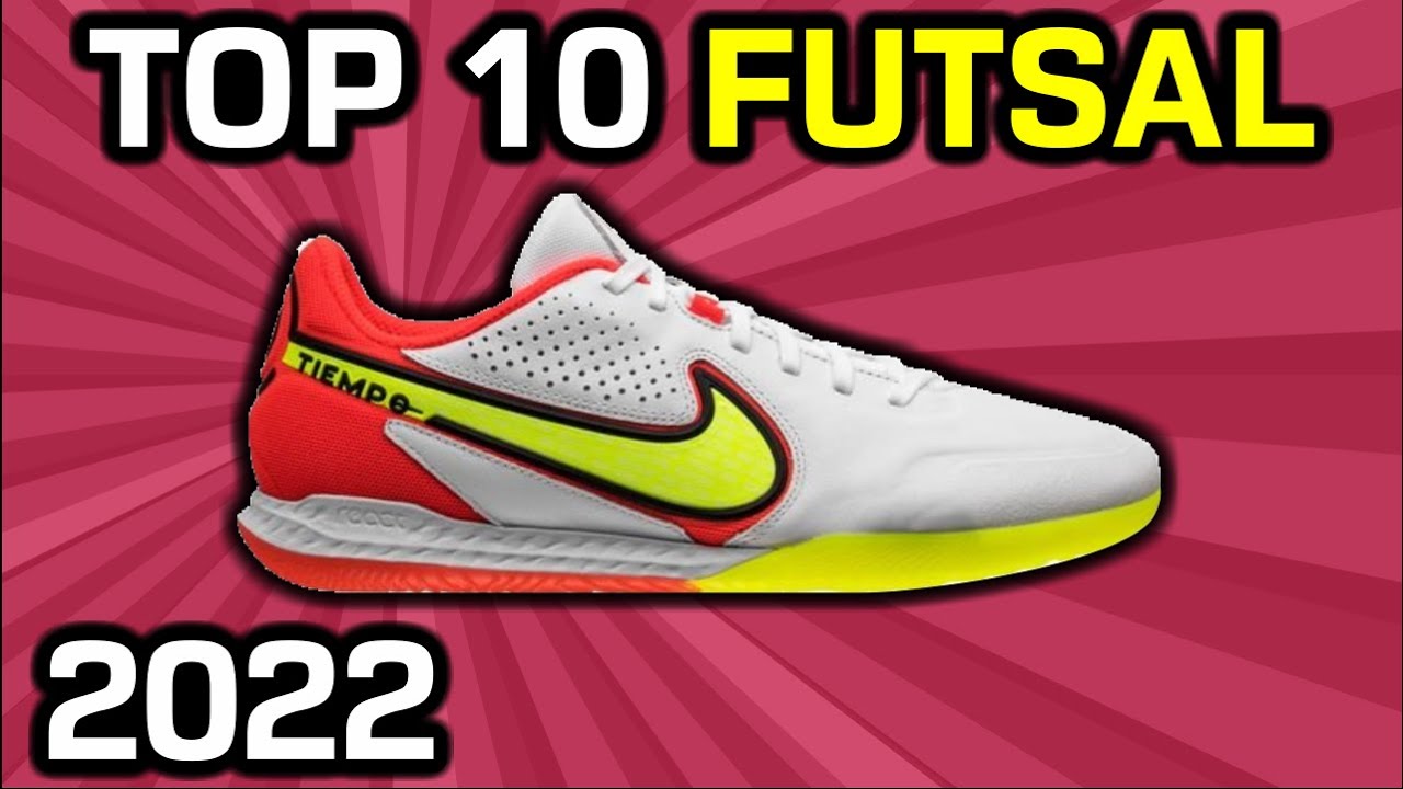 Top 10 MELHORES chuteiras FUTSAL de 2022 - Camisas e Chuteiras