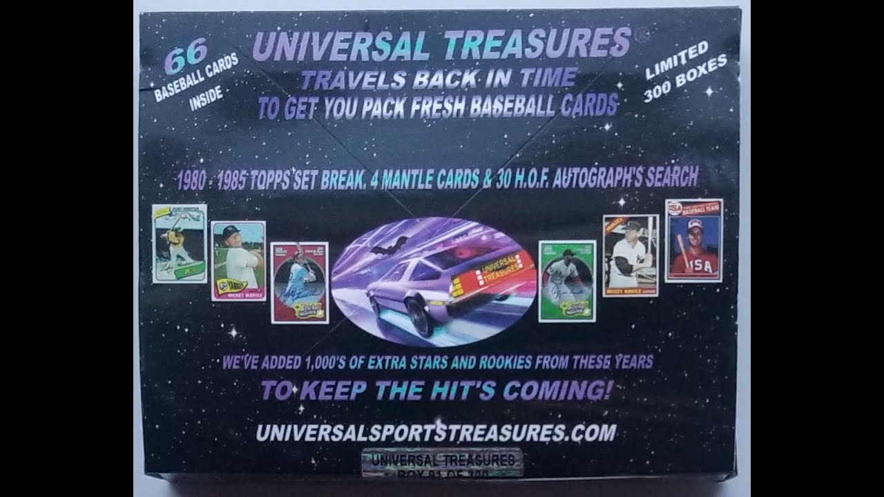 2023 Universal Treasures Box Hunting 1965-1969 Topps Микки Мэнтл и автографы Рипкена Гвинна и т. д.
