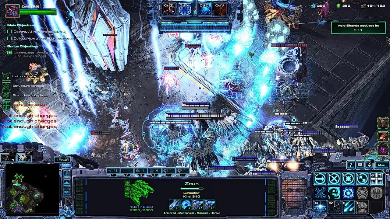 SC2 Nexus Co-Op Rifts to Korhal ▏ Valerian Mengsk Custom Mutation Solo GamePlay