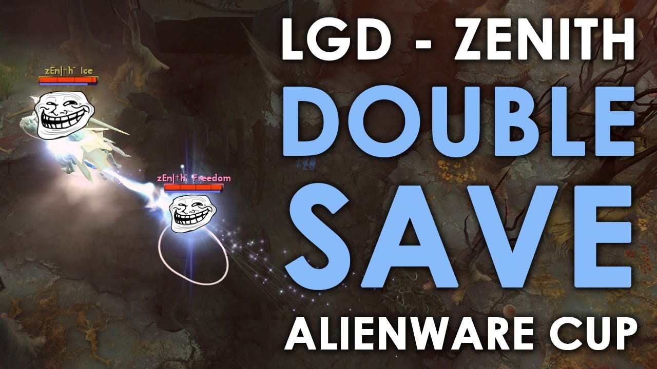 Double save by Io and KotL @ Alienware Cup
