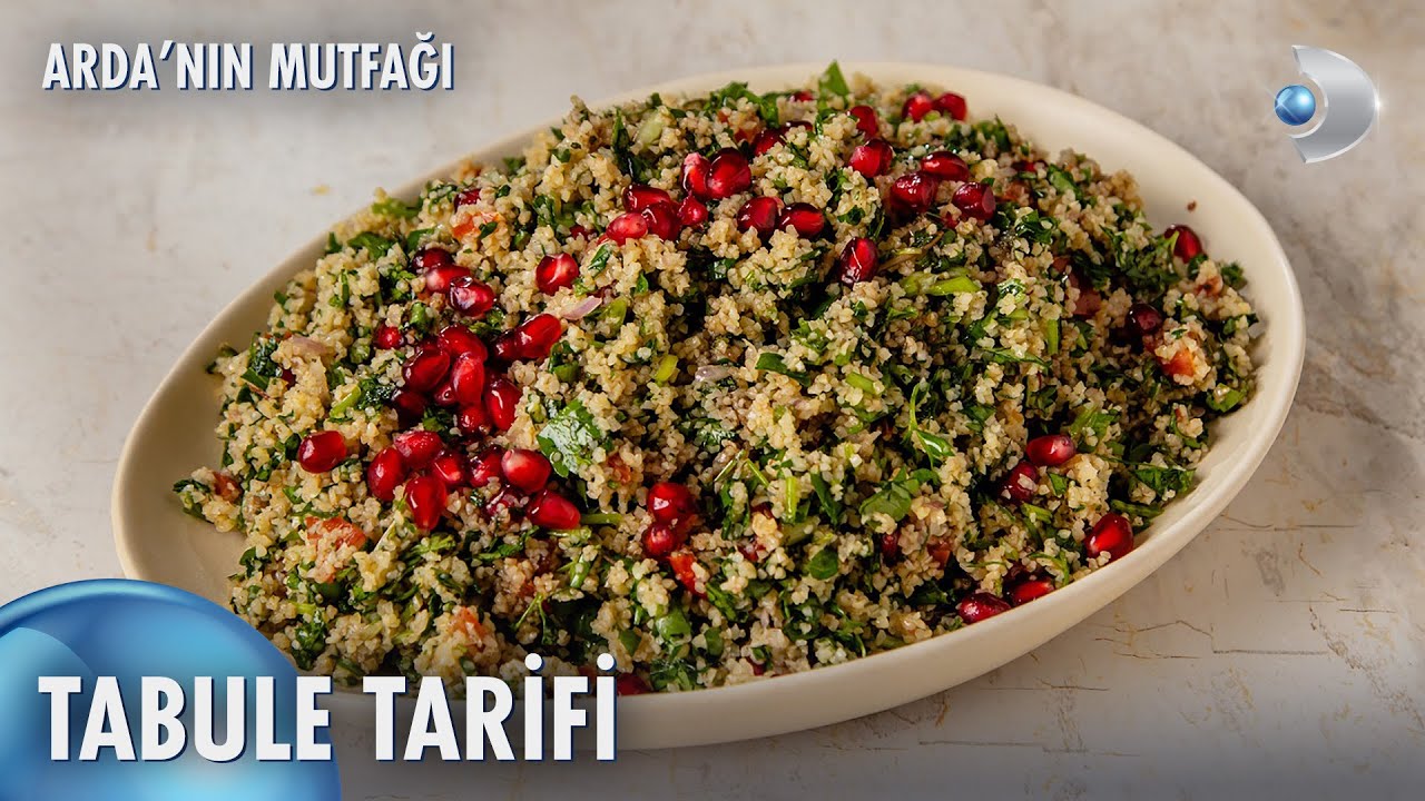 Tabule Tarifi | Arda'nın Mutfağı 208. B&ouml;l&uuml;m