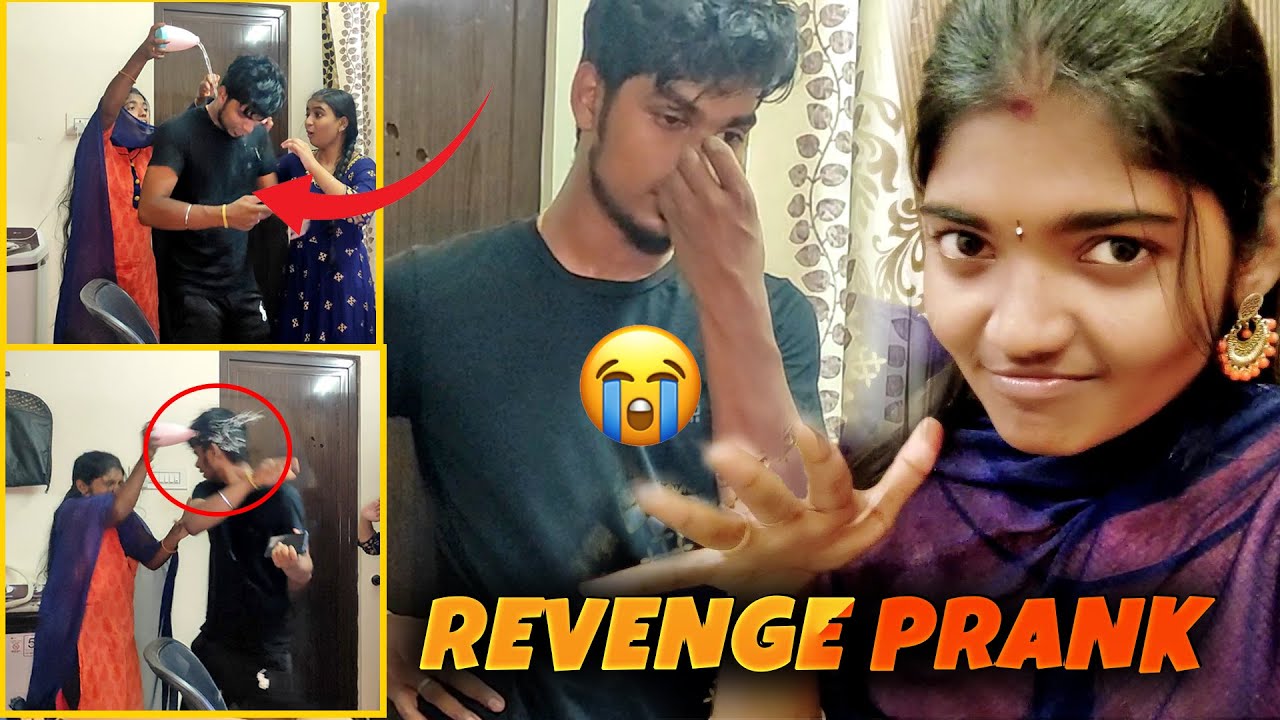 கல்யாண வீடியோவ DELETE பண்ணிட்டேன்😭😈| REVENGE PRANK ON ME😭😭😭