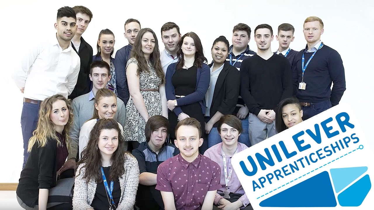 Unilever Business Admin & IT 2013 apprentices, 1 year in