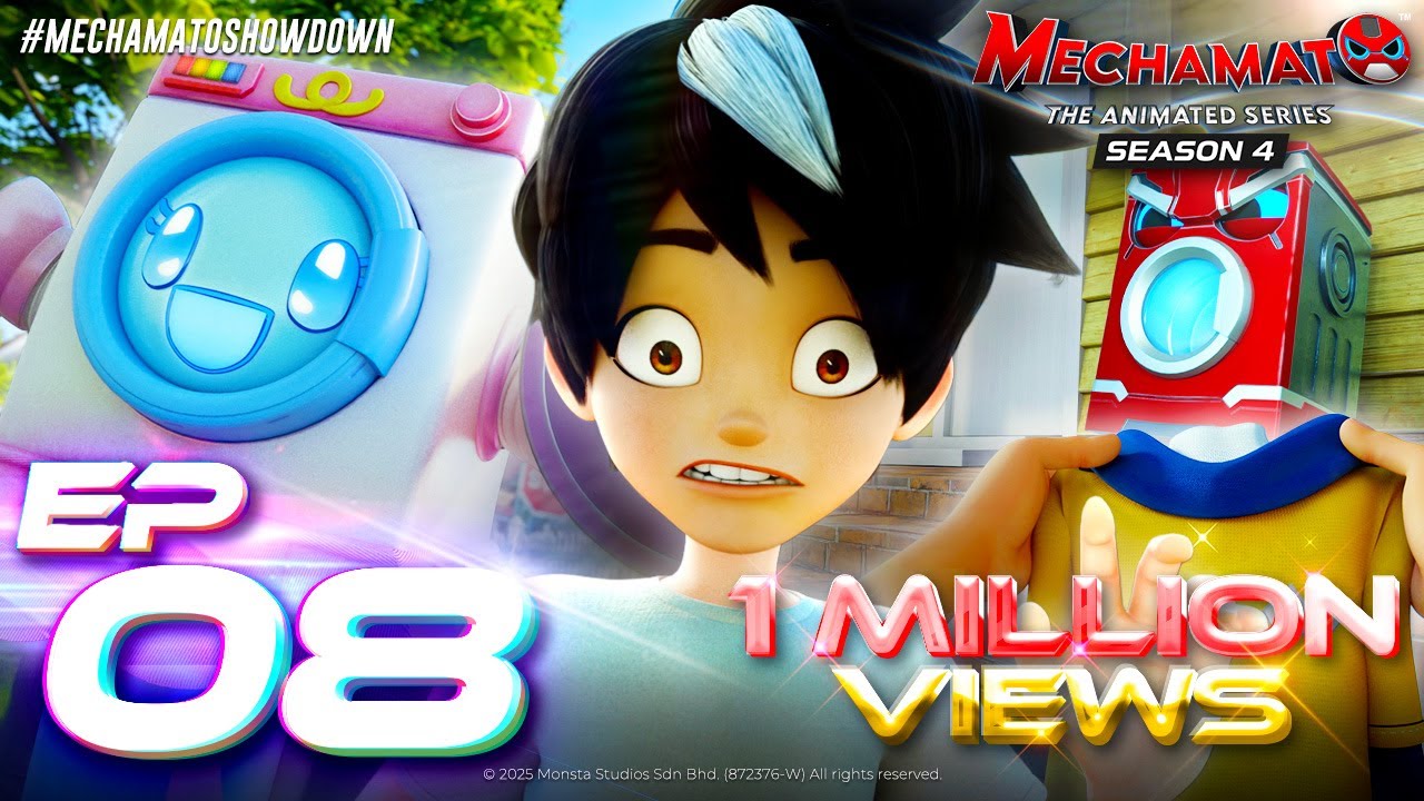 [EP08] Cuci, Cuci! 🧺 | Mechamato Musim 4