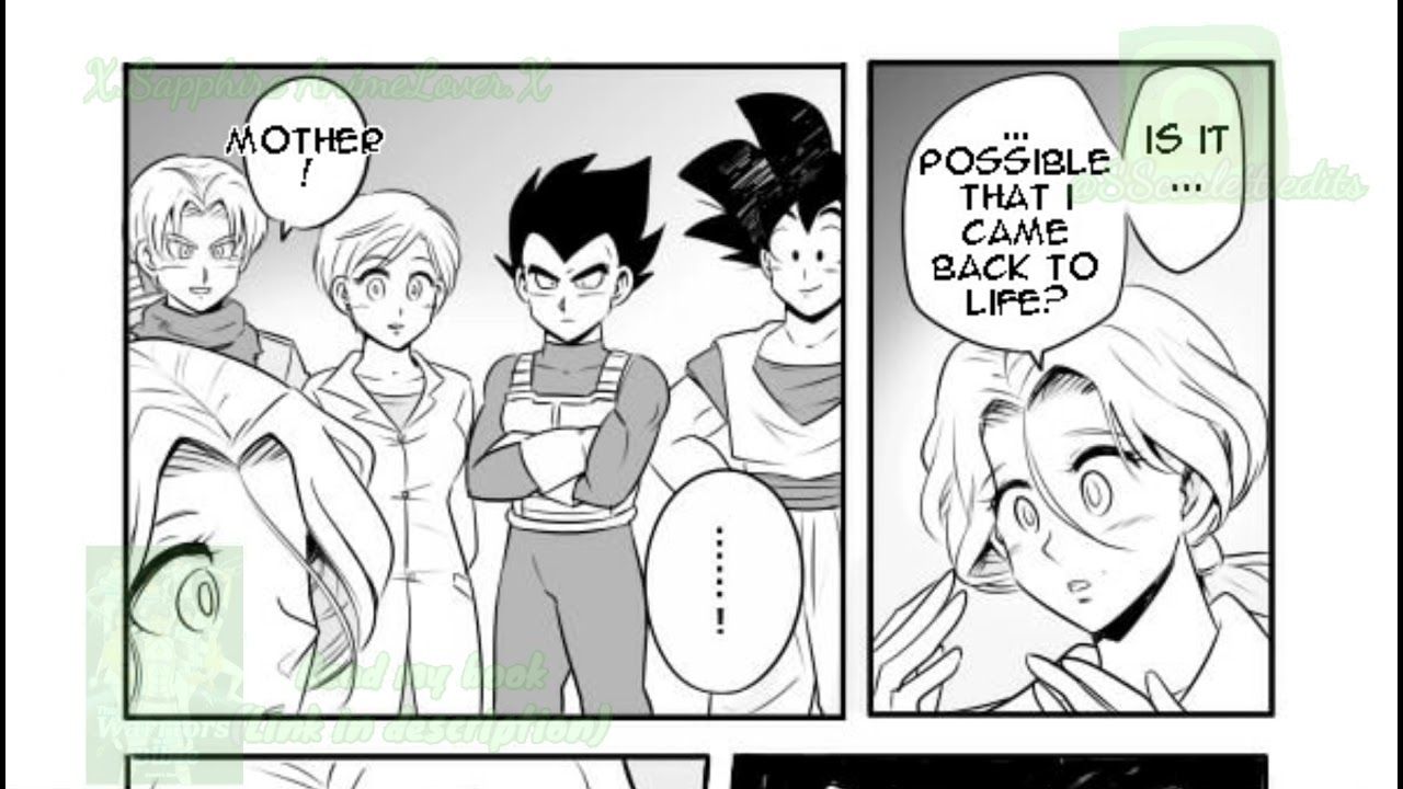 Future Bulma reunited with Vegeta Fan Manga