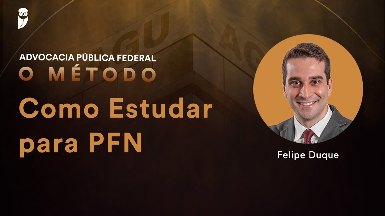 Como estudar para PFN