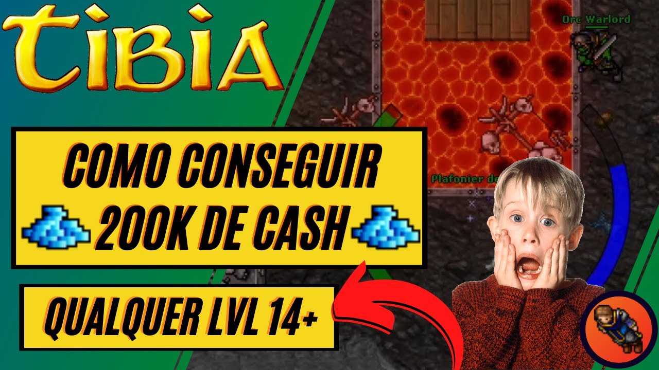 COMO CONSEGUIR 200K EM DINHEIRO NO TIBIA