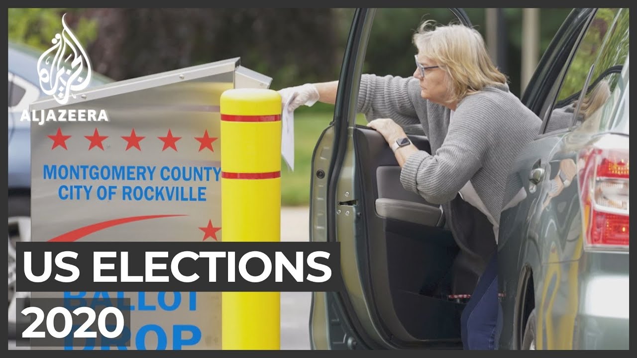 US elections 2020: Ballot drop boxes installed across states