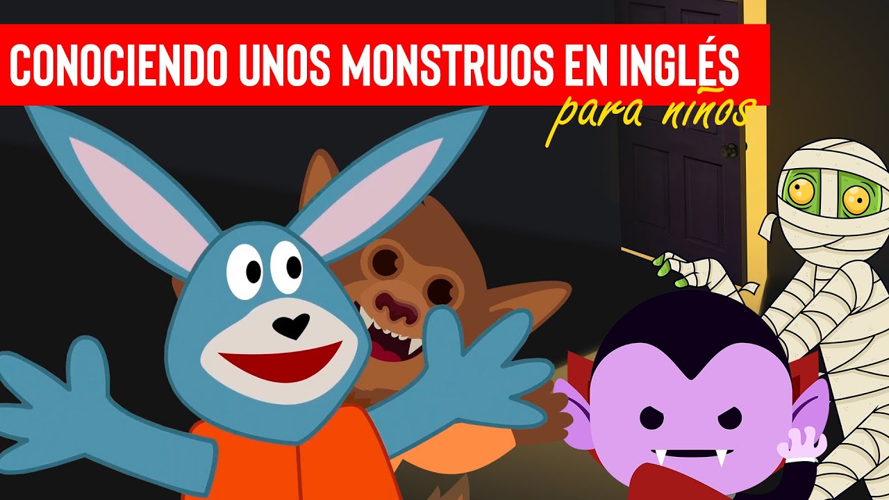 Conociendo unos MONSTRUOS divertidos en INGLÉS