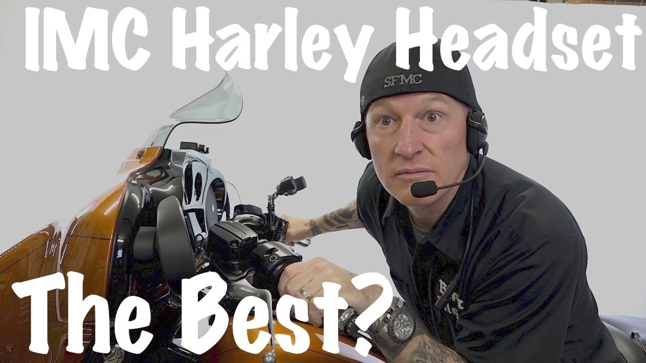 IMC-Best Wired Headset For Harley 7-pin | Boom Box Integration!
