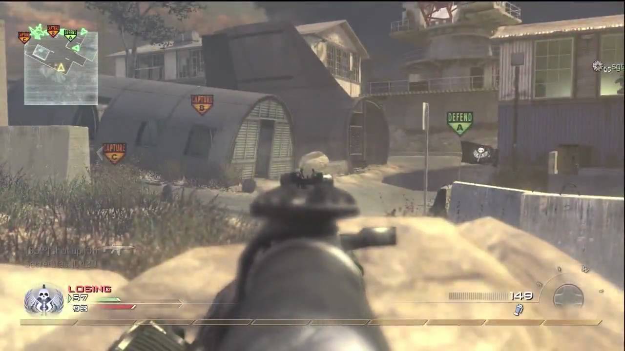 MW2 Scrapyard Domination - AK 47 Silenced Tactical Nuke