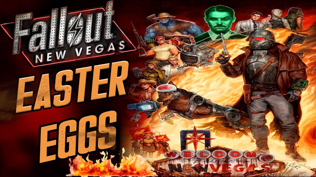 TODOS LOS EASTER DE FALLOUT NEW VEGAS (CINE, SEÑORES 🚬🚬)