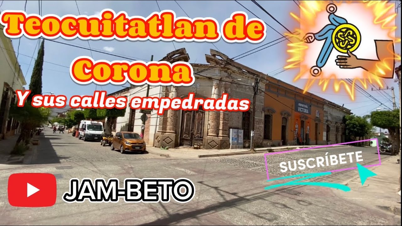 Teocuitatlan de Corona #jalisco y sus calles empedradas.