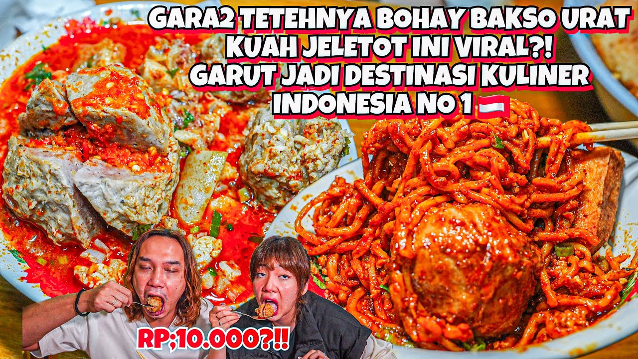 JUALAN BAKSO BISA BELI RUMAH?! RACIKAN MAUT MIE JELETOTNYA SEREM! GARUT MAKIN TERKENAL!!!