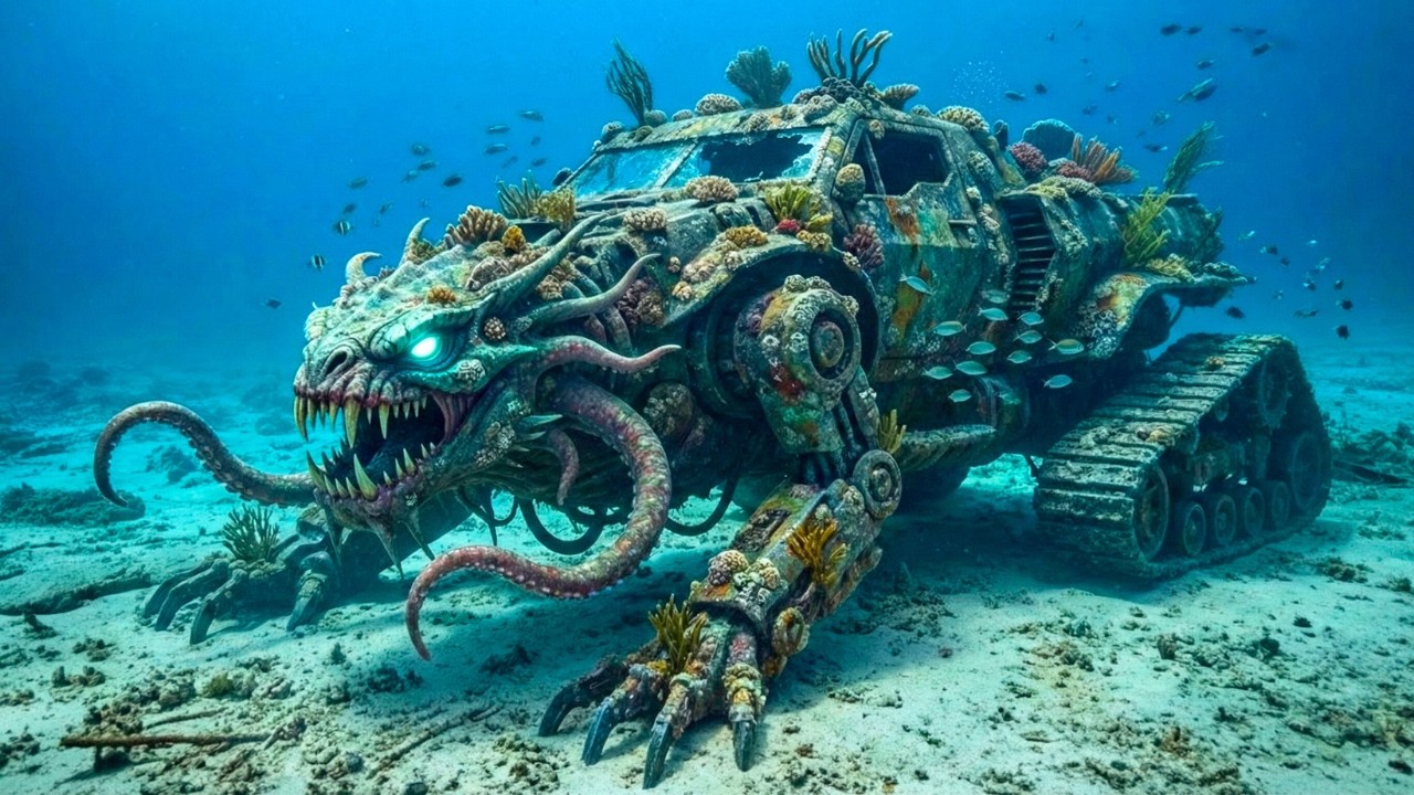 Restoring the “Sea Monster” Vehicle Recovered from the Ocean (ASMR)