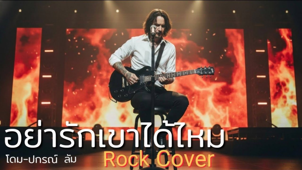 อย่ารักเขาได้ไหม-โดม ปกรณ์ ลัม|Rock Cover|Old School Rock Pulse