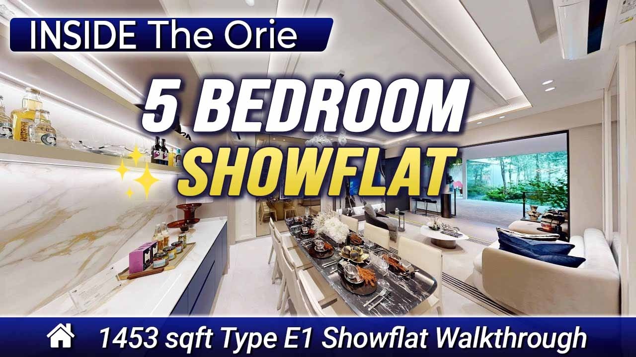 Inside The Orie 5-Bedroom Showflat Walkthrough | Space, Privacy & Comfort in Singapore Luxury Living