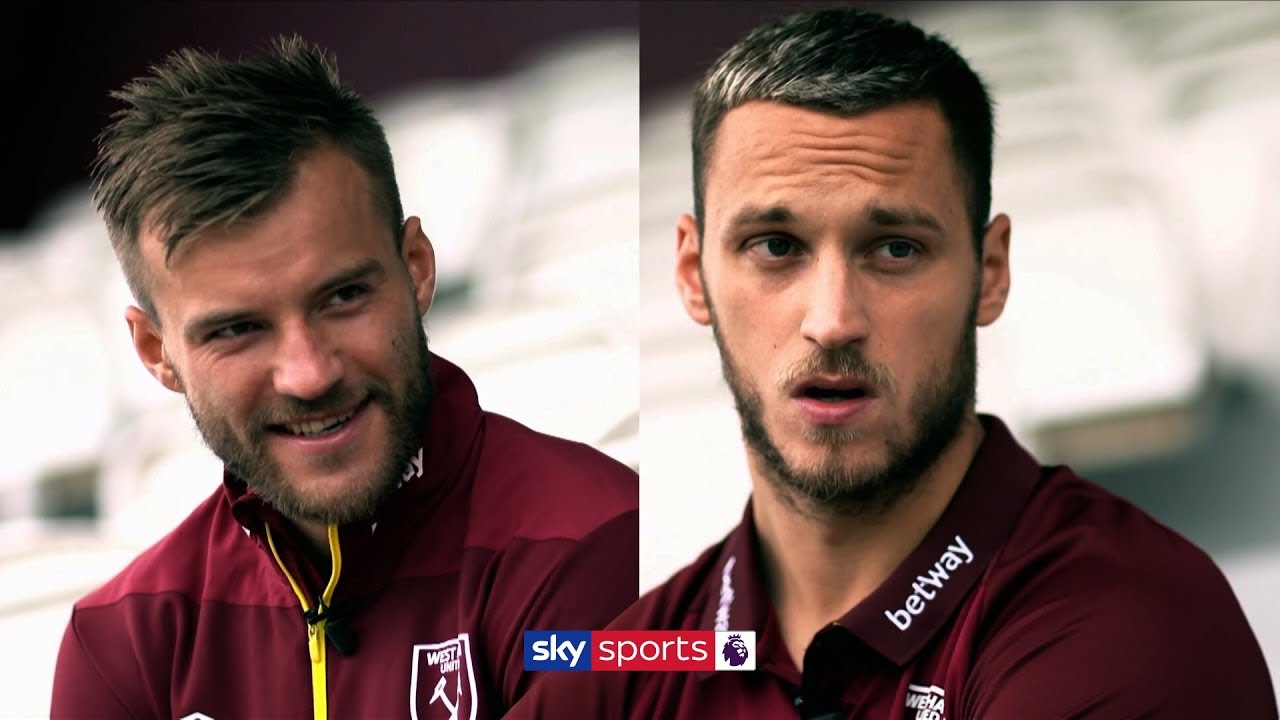 Mark Noble 'looks like old man' 😂| Yarmolenko and Arnautovic on life at West Ham