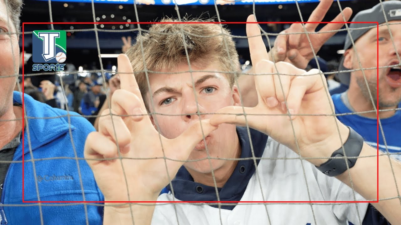 La FANÁTICADA de los Dodgers se VUELVE LOCA FESTEJANDO el BICAMPEONATO de Serie Mundual en Toronto