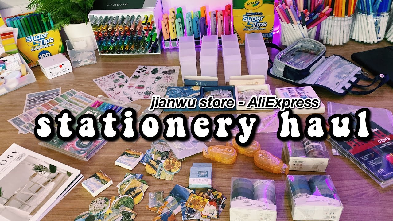 HAUL PAPELERÍA PARA MIS APUNTES BONITOS Y BULLET JOURNAL ✨