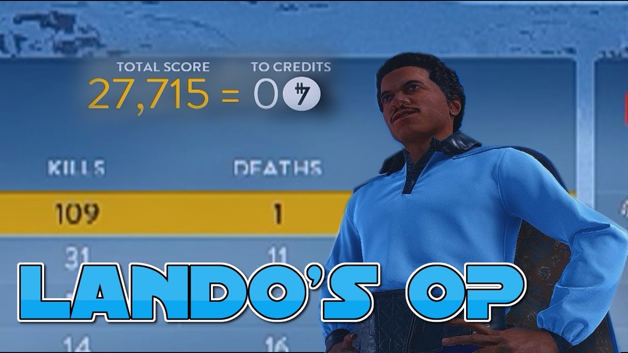 STAR WARS BATTLEFRONT MOST RIDICULOUS GLITCH EVER?! 109 KILLS? (LANDO GLITCH)