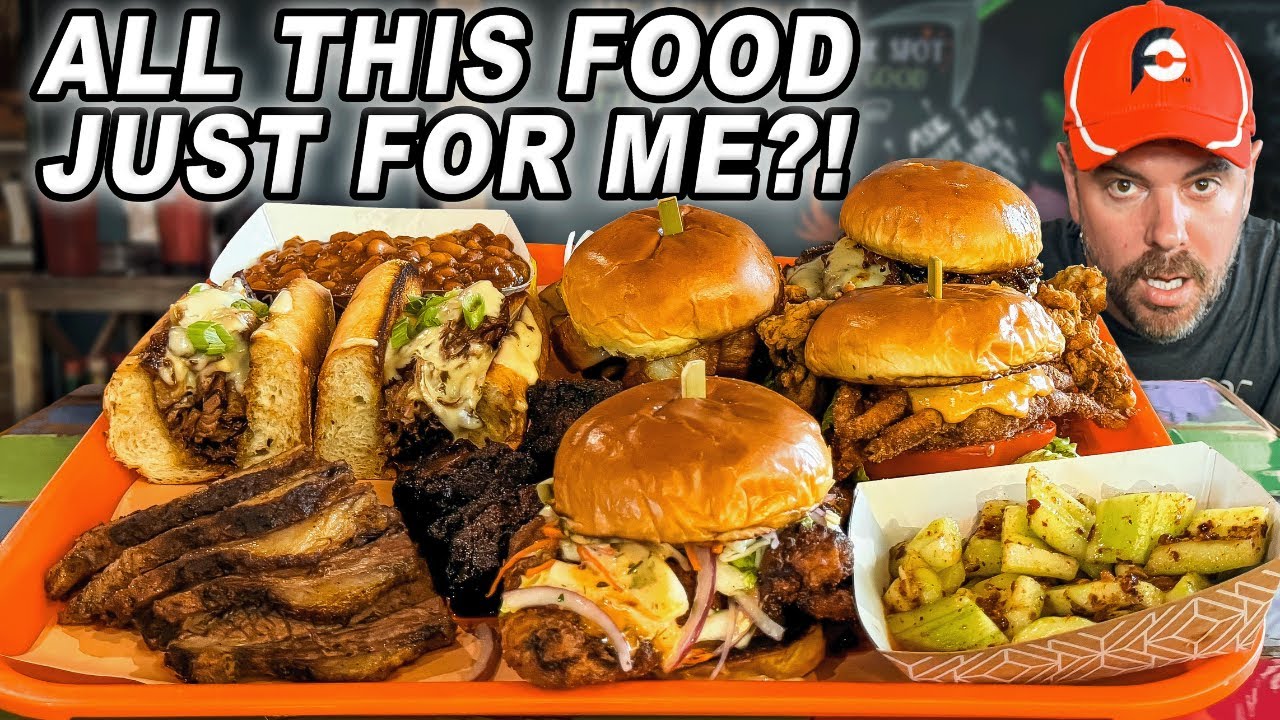 Island Pig & Fish&rsquo;s $165 Menu Challenge Has BBQ, Seafood Sandwiches, and Fort Pierce's Best Burger!!