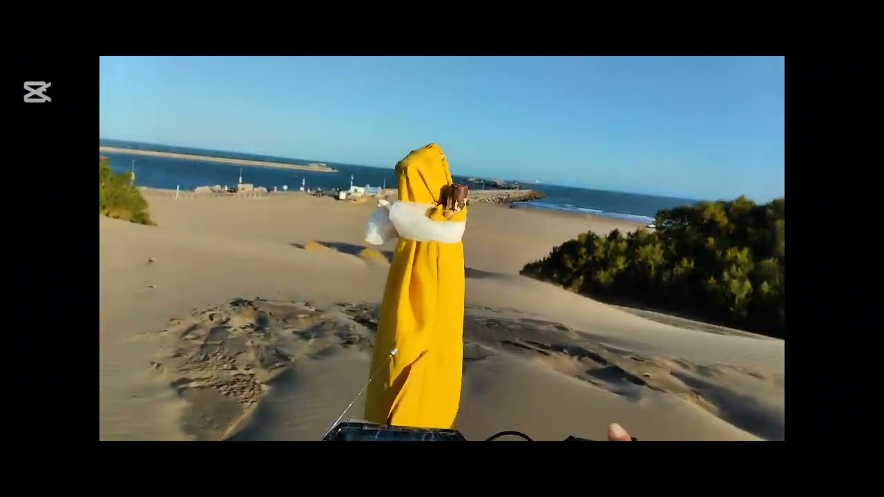  Necochea, pasear en patinete junto al Océano Atlántico 74. Séptimo día conduciendo Langfeite GT4S 