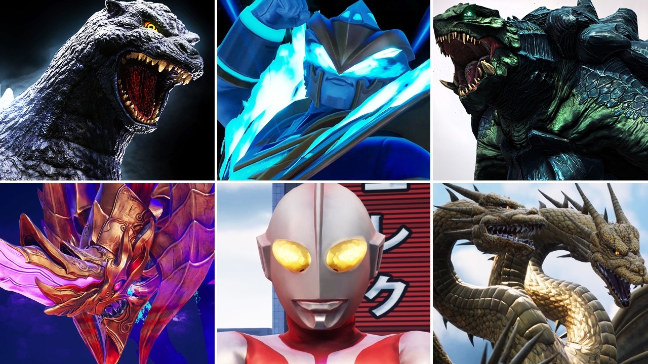 Gigabash - All Monster Ultimate Attacks (All DLC)