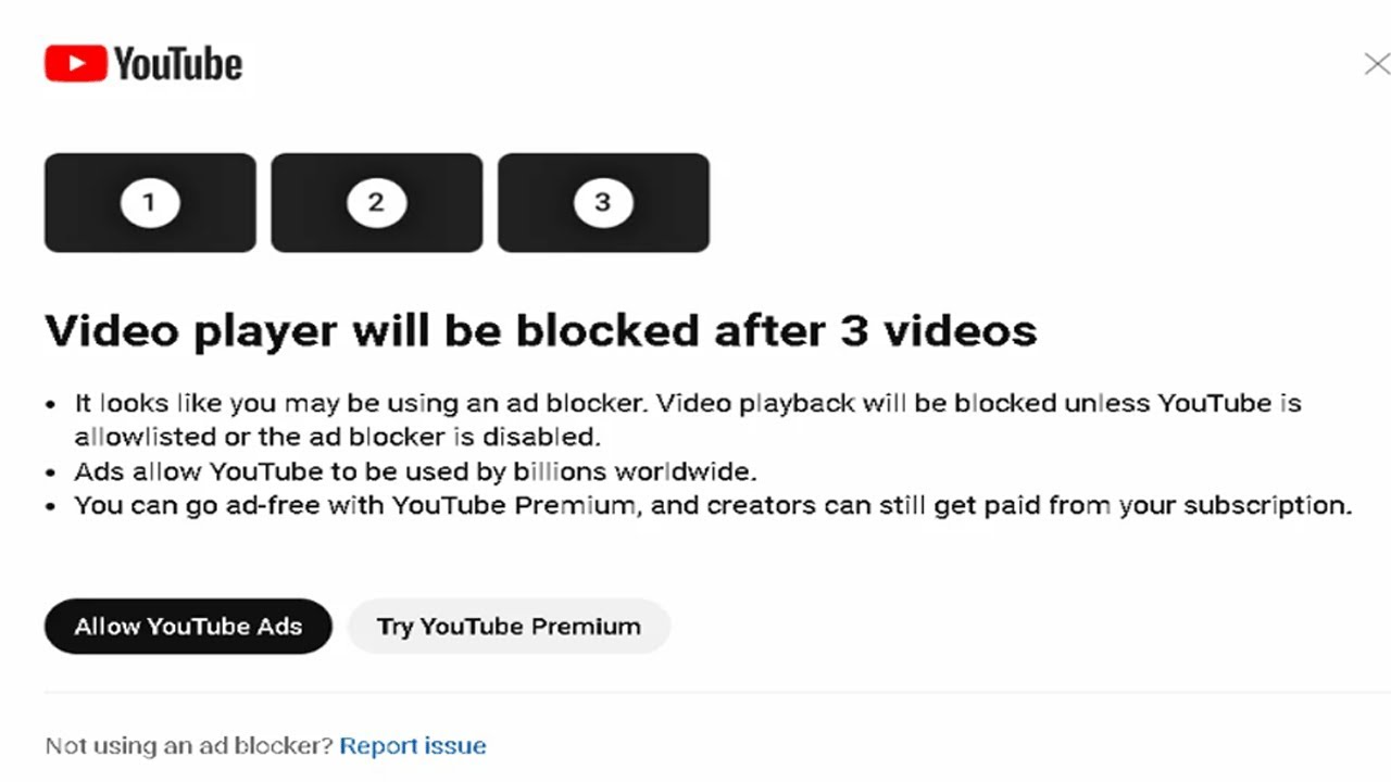 YouTube&rsquo;s War on Adblock is getting insane...