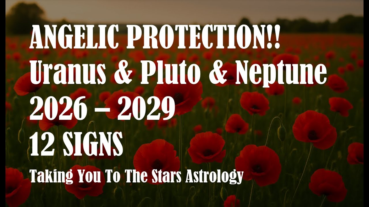 ANGELIC PROTECTION FOR THE 12 SIGNS 2026-2029 | URANUS & PLUTO & NEPTUNE BLESS US CONTINUOUSLY