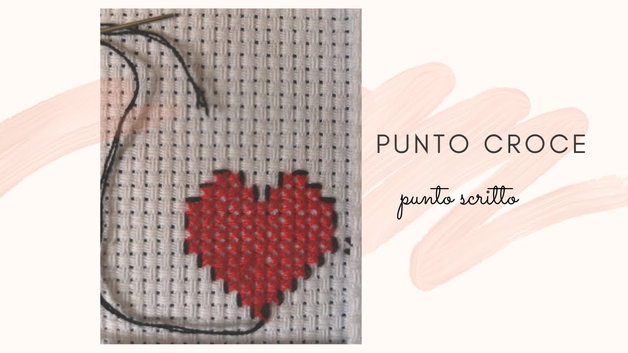 Come Fare Il Contorno Su Ricamo a Punto Croce|| TUTORIAL