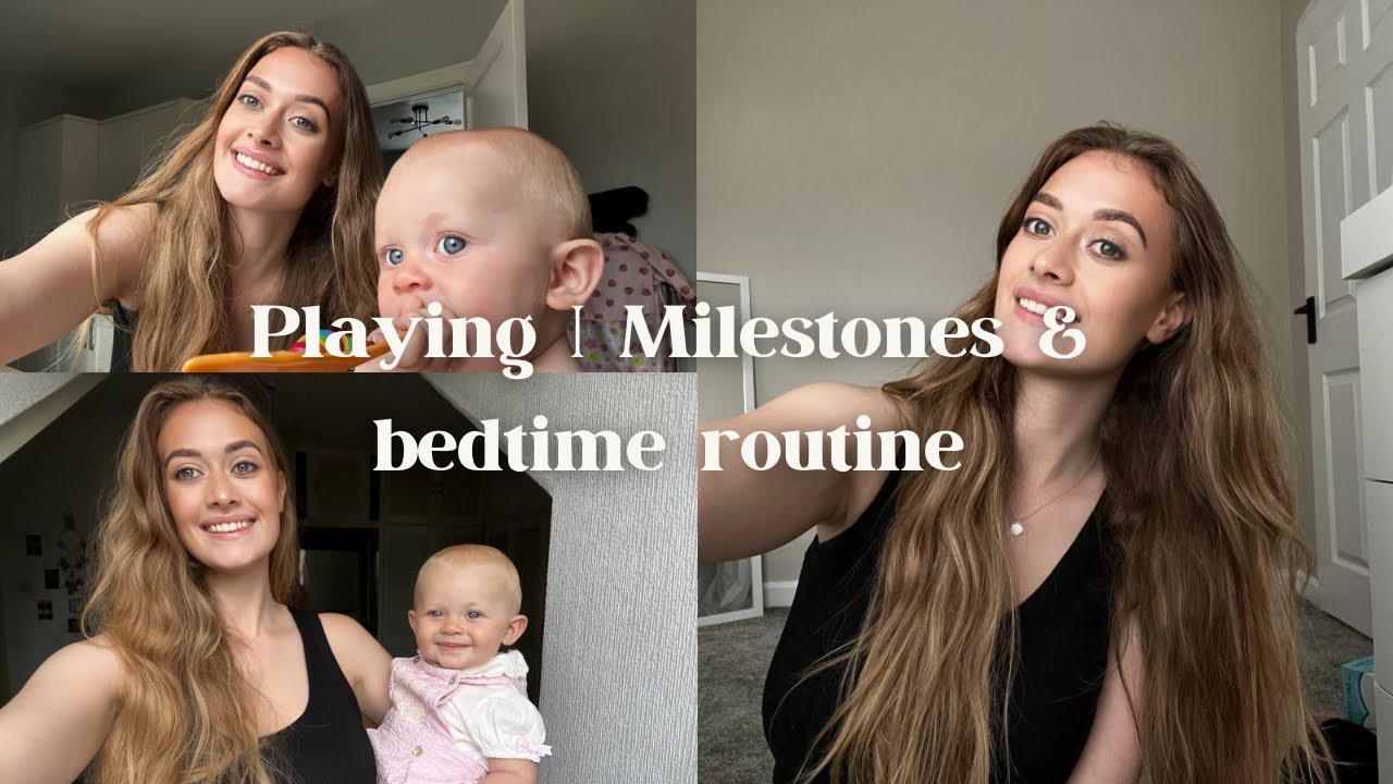 Life with my 8 month old | New milestones & Nighttime Routine