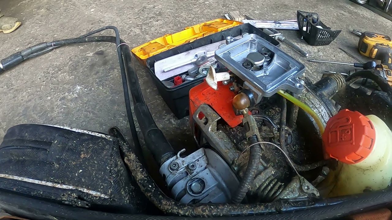 Echo RM 520 ES Motorlu Tırpan Çalışmıyor / Karbüratör Saplama Yalama olmuş nasıl yapılır