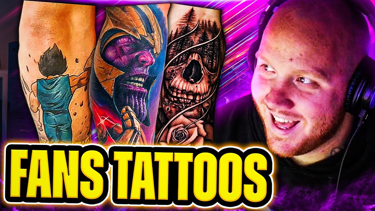 TIMTHETATMAN REACTS TO MORE VIEWER TATTOOS