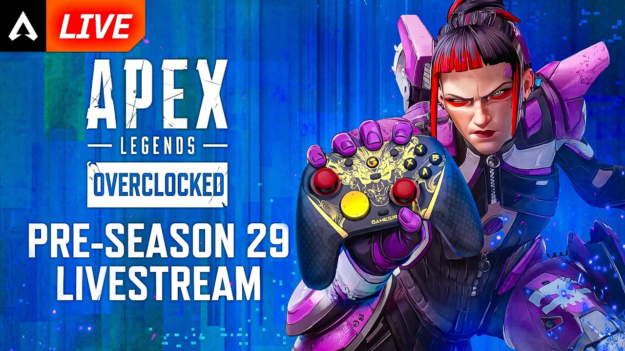 🔴LIVE NEW MOVEMENT LEGEND IS HERE🔴 Preview Season 29  In Apex Legends