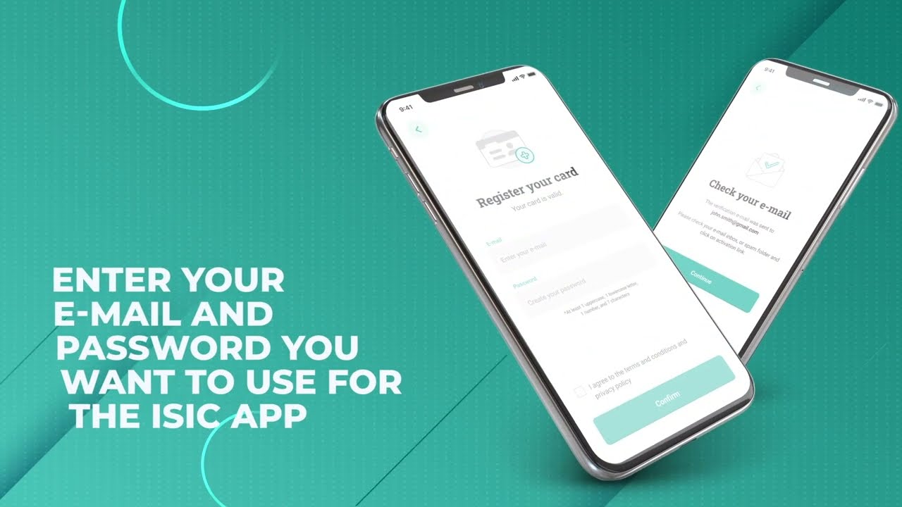 ISIC Mobile App Activation
