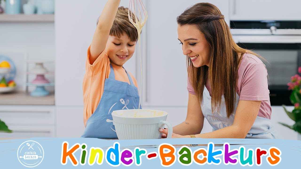 Kinder-Backkurs 🍰 🍪 |  Backen mit Kindern &ndash; so geht es kinderleicht! | Einfach Backen