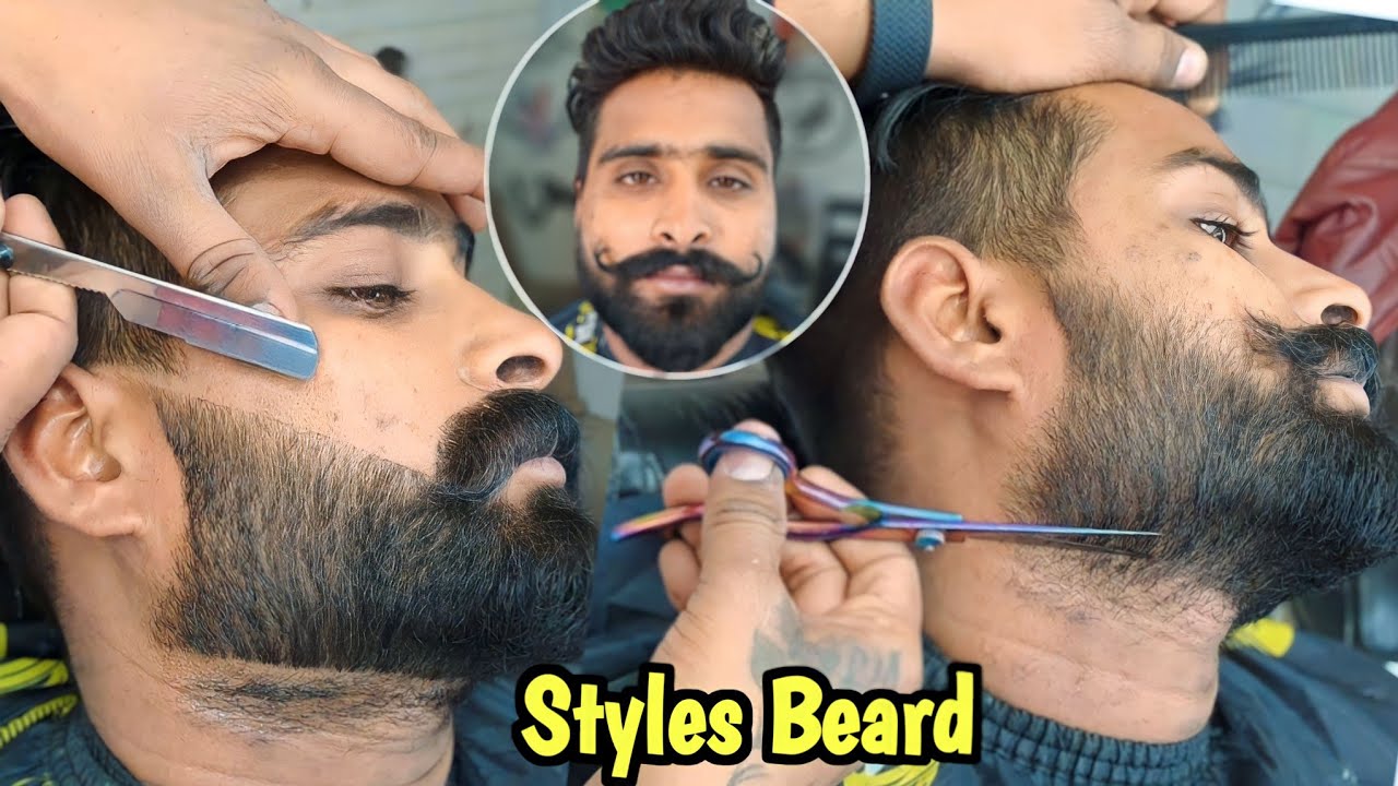 Best Beard Style Cut / Tutorial Hindi / Sahil Barber