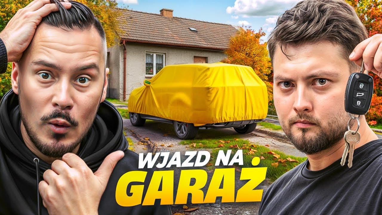 KIEDYŚ OGLĄDAŁY GO MILIONY A DZIŚ JEŹDZI.... *Wjazd na garaż do Karolka*