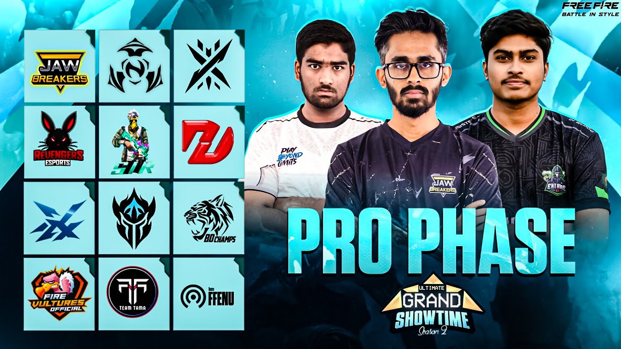 [🔴LIVE] ULTIMATE E-SPORTS GRAND SHOW TIME SSN-2 || PRO PHASE ||ORG BY - ULEO ||PRODUCTION BY - EO