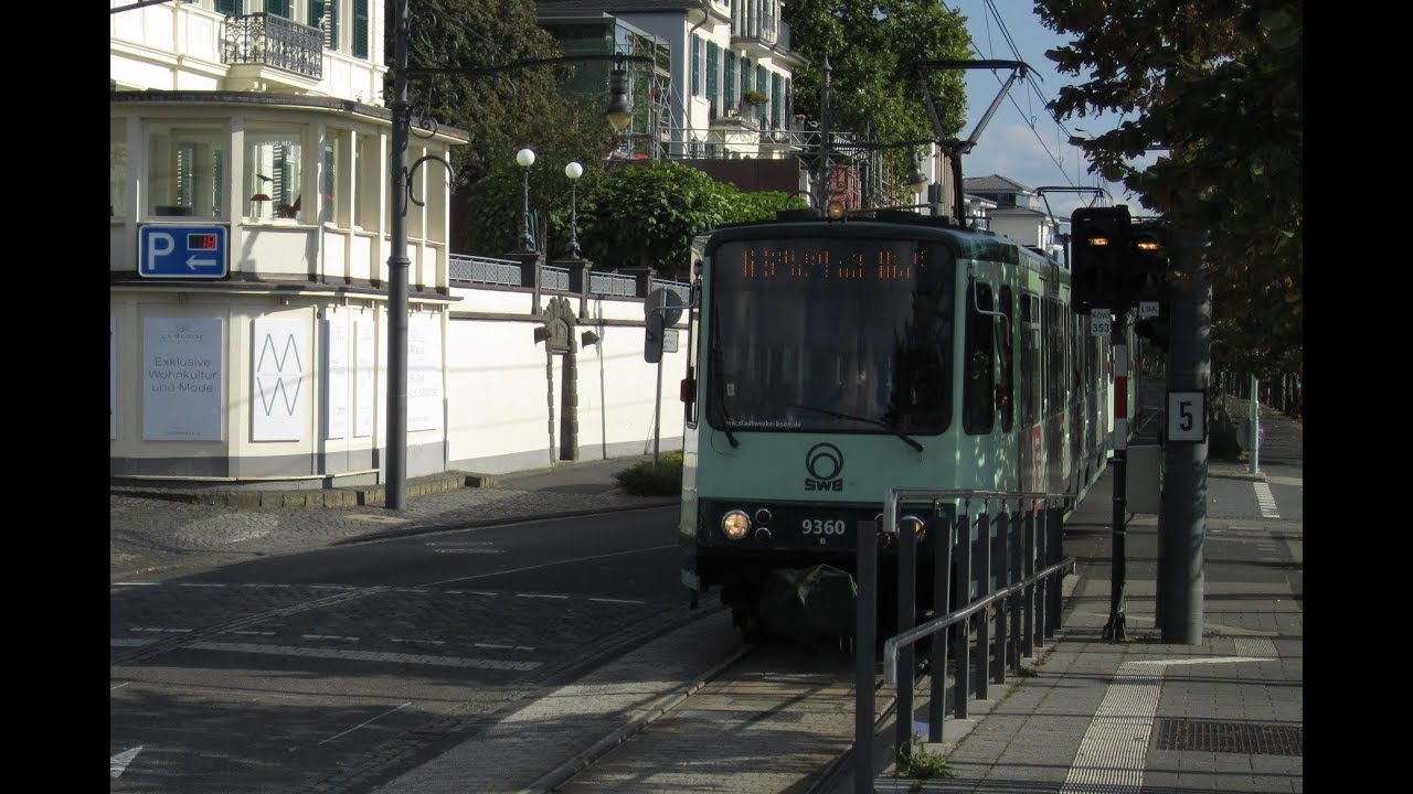 Stadtbahn Bonn - Linie 66, Königswinter-Fähre und Bad Honnef, + Mitfahrt [HD]