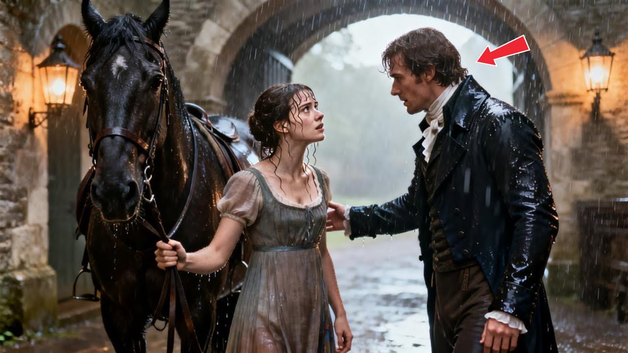 🌧️🐎 SHE SAVED HIS HORSE IN THE STORM… AND THE LORD SAVED HER LIFE
